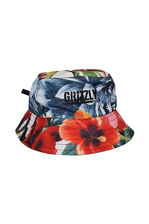 bucket grizzly botanical hat multicolorido