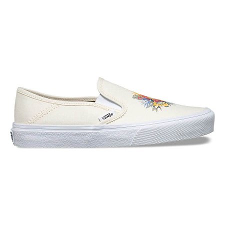 vans slip on branco
