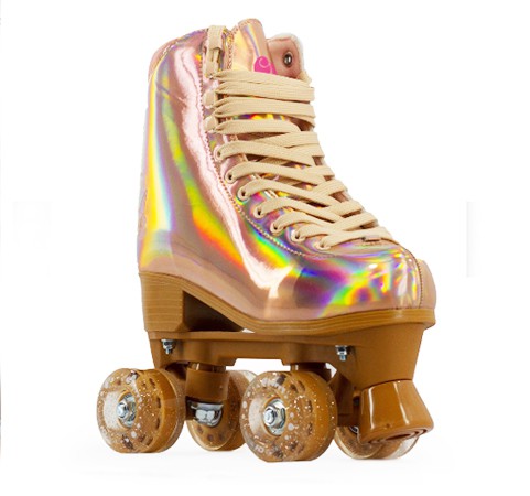 Patins Hondar Quad Roller Cherry Gold Rose 85a