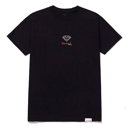 Camiseta Diamond small brillant logo tee