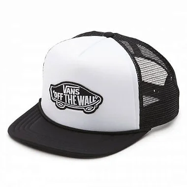 BONÉ VANS CLASSIC PATCH TRUCKER BLACK/WHITE