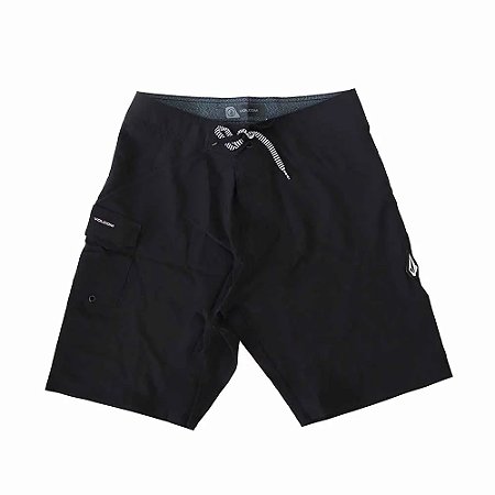 Bermuda Volcom Boardshort Lido Solid Preto