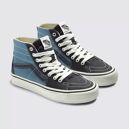 TÊNIS VANS SK8-HI TAPERED SF TWILL VR3 BLUE MULTI