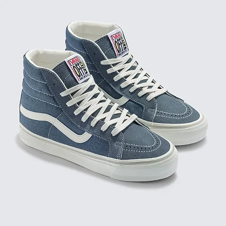 Tênis Vans Sk8-Hi Mte Salt Wash Suede Canvas Stormy Weather