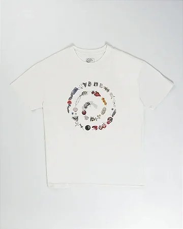 Camiseta Vans SS Vertigo OS Marshmallow