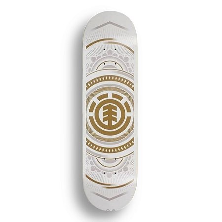 Shape Maple Element Hatched White/Gold 8.180