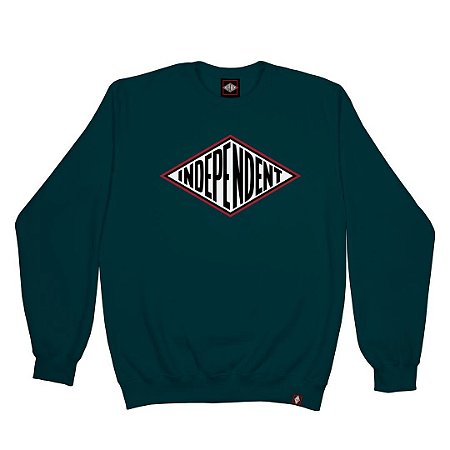 Moletom Careca Summit Crew Independent Verde