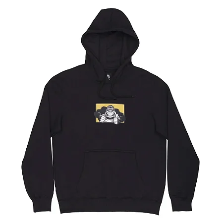 Moletom Element Fechado Burleys Hoody 305 Preto