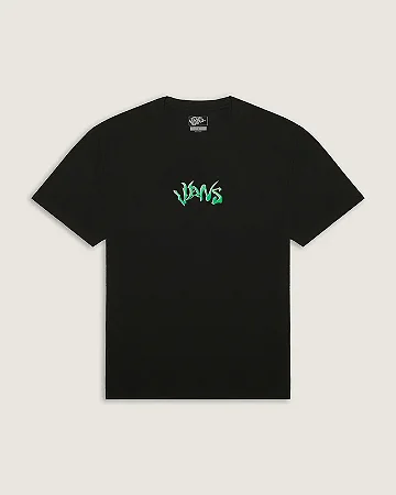Camiseta Vans Manga Curta Wild Circle Black