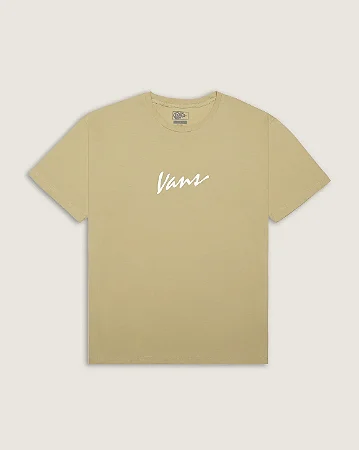 Camiseta Vans Manga Curta Classic Script Incense