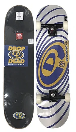 Skate Completo Iniciante Drop Dead Serie Classic Waves Logo