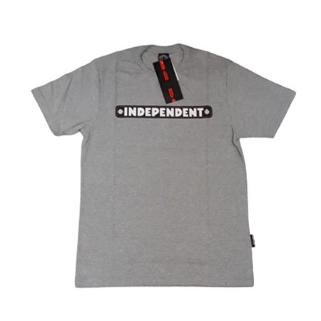 Camiseta Independent Bar Logo Cinza