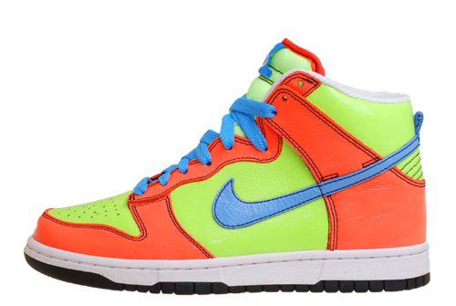 Tênis Nike 6.0 WMNS Dunk Hi "Liquid Lime"