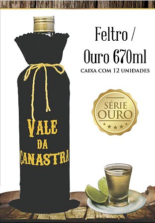 Cachaça Mineira Vale da Canastra Ouro  670 ML