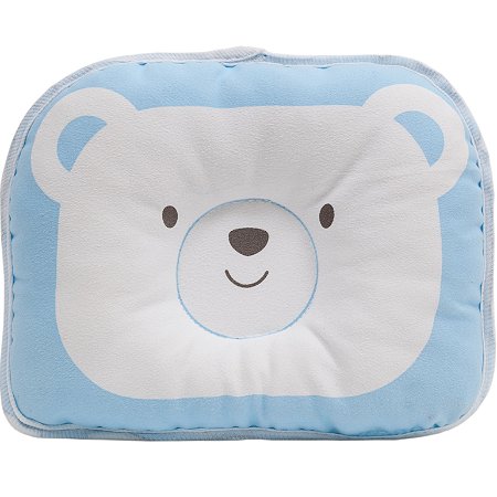 Travesseiro Para Bebê Urso Azul