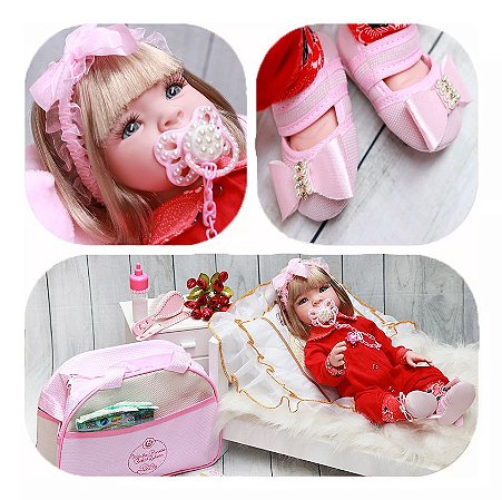 Bebe Reborn Realista Boneca 100 Silicone Pronta Entrega Minha Boneca Bebe Reborn