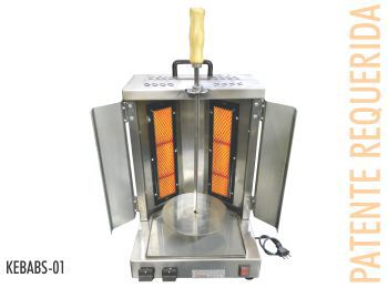 Assador à gás Tomasi para churrasco grego - KEBABS