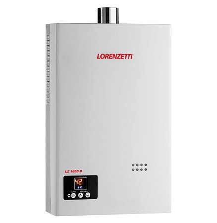 AQUECEDOR LORENZETTI LZ 1600 DE 15 LT GN