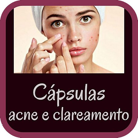 Redução da Acne e Clareamento da Pele (30 cápsulas)