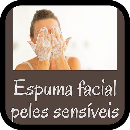 Espuma Facial Dessensibilizante para Peles Sensíveis (100 ml)