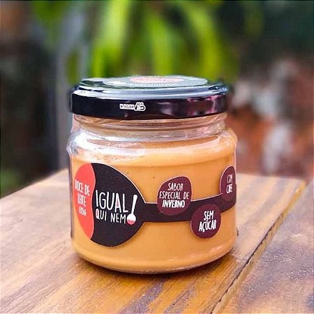 Doce De Leite Sem Acucar Com Cafe 135g Igual Qui Nem Doce De Leite 100 Saudavel