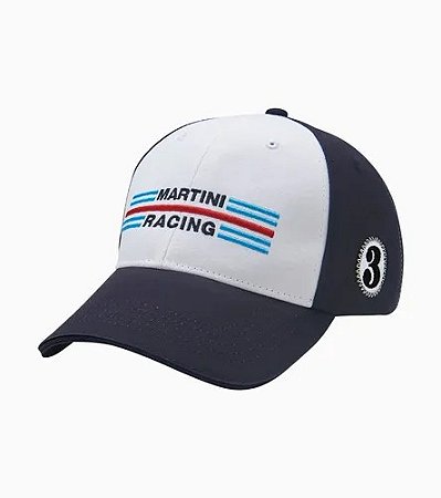 Boné Porsche Martini Racing Original Bordado Branco