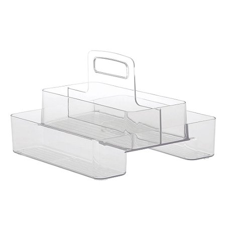 Organizador Diamond Com Alça Dupla Cristal