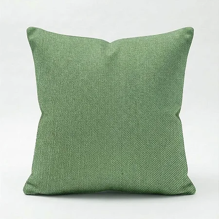 Capa para Almofada em Tecido Linho Lino Verde