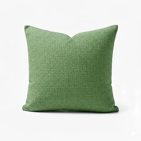 Capa para Almofada em Tecido Linho Olivia Verde Pistache