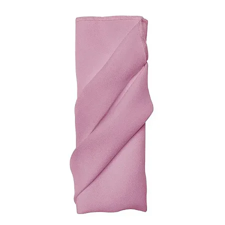 Guardanapo em Tecido Oxford Rosa Envelhecido Rosé Liso - 40x40cm