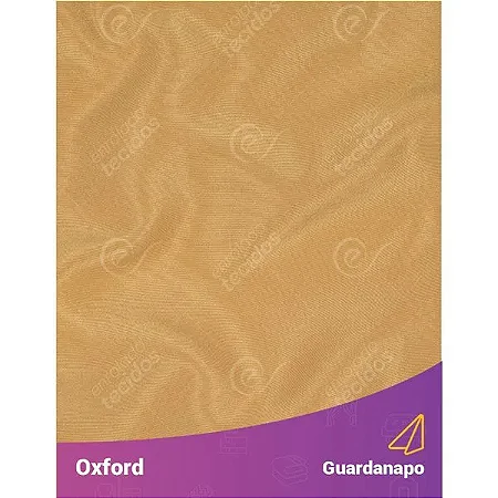 Guardanapo em Tecido Oxford Dourado Liso - 40x40cm