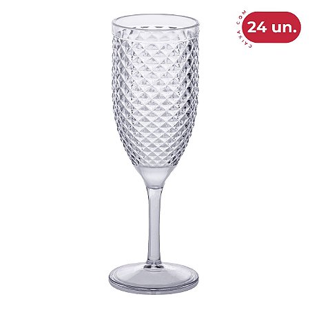 Taça Para Champagne Luxxor 350 ml - 24 Unidades