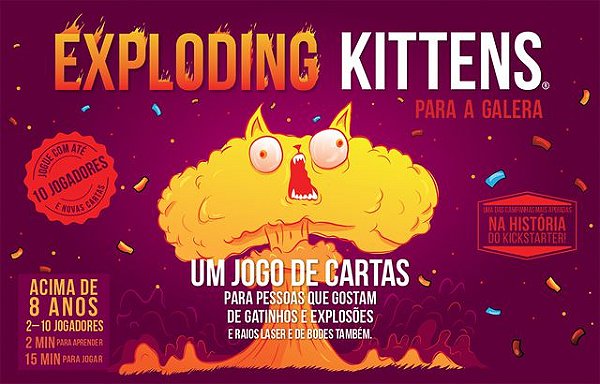Exploding Kittens: Para a Galera