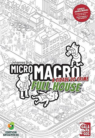 MicroMacro: A Cidade do Crime - Full House Jogos de Tabuleiro