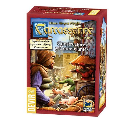 Carcassonne: Construtores E Comerciantes