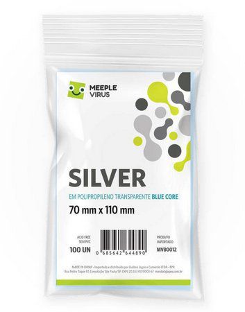 Sleeve Silver Meeple Virus