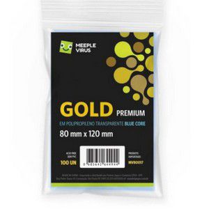 Sleeves Gold Premium 80 X 120