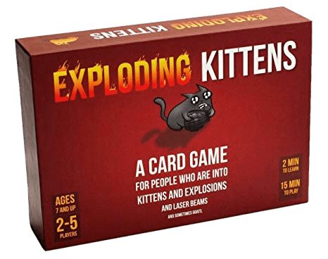 Exploding Kittens - gatinhos, explosões e muita diversão!