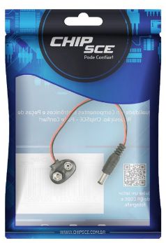 Clips para bateria 9V - Arduino