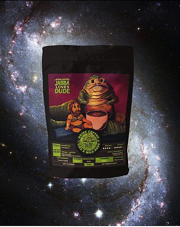 Café Star Coffee: Jabba loves Dude (Frutas vemelhas, Ameixa, Uva, Mel)
