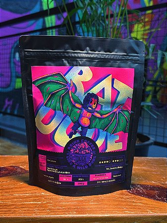 Café Bat Dude (Chá de Rosas, Frutas Amarelas e Mel)