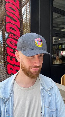 Boné Cinza Estatuto do Copo Cheio