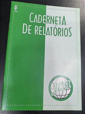 CADERNETA DE RELATÓRIOS JCA