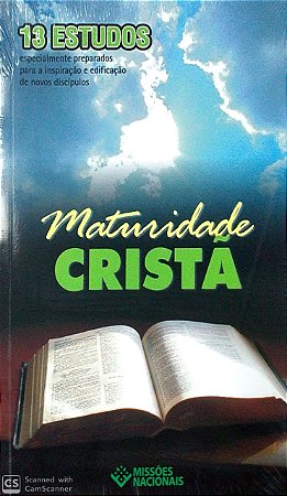 MATURIDADE CRISTÃ