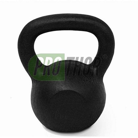 Kettlebell Pintado Preto 06kg (unidade)