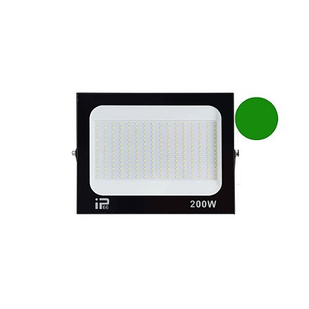 Refletor Holofote LED 200w Verde