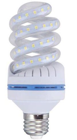 Lâmpada LED Espiral 12w Branca Fria