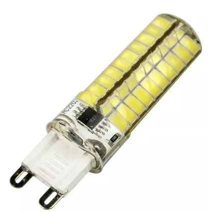 Lâmpada LED Halopin G9 7w Branco Quente