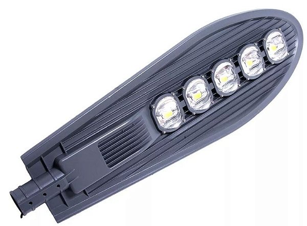 Luminária Pública Cob Super LED 250w Branco Frio  -  Para Poste