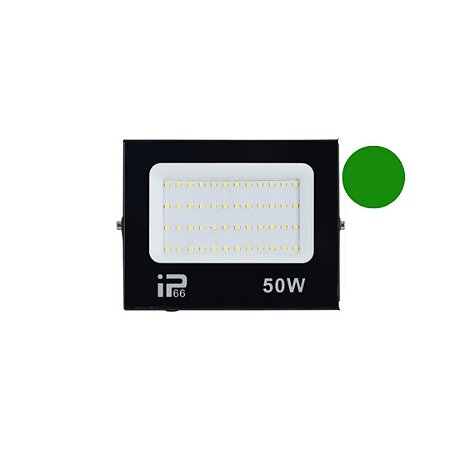 Refletor Holofote LED 50w Verde